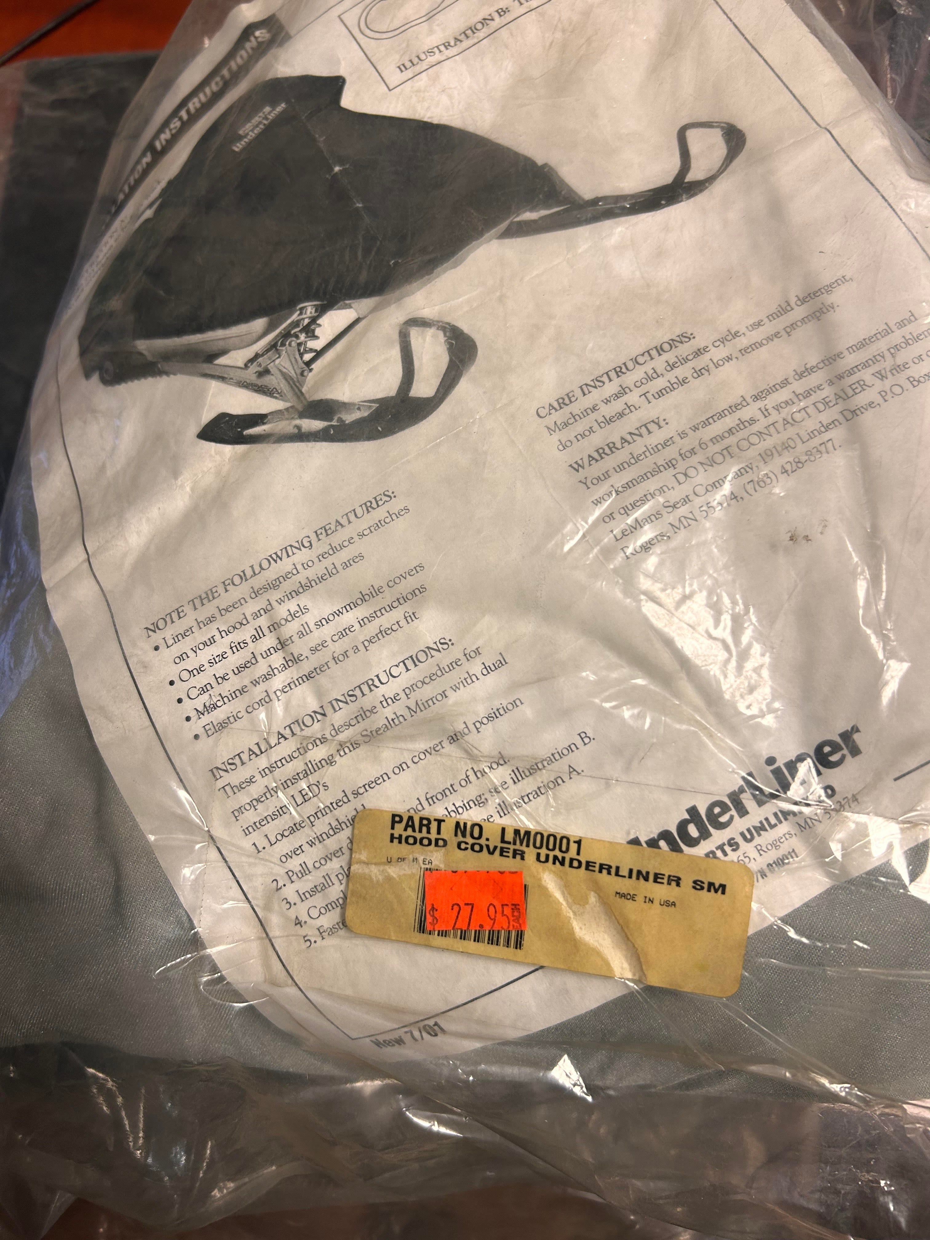 Snow Mobile Hood Cover, Part Number: LM0001