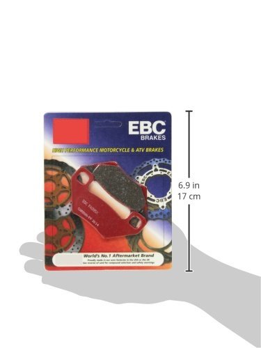 EBC Brakes SFA169 Standard Scooter Brake Pad, Black, One-Size