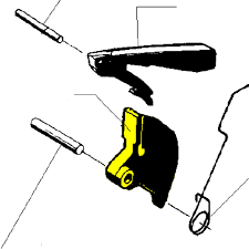 Husqvarna Throttle Lever, Part Number: 503533303