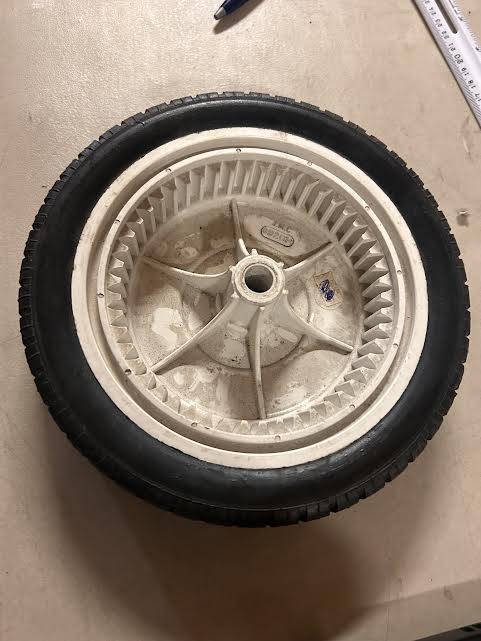 LAWN MOWER WHEEL PART NUMBER:992014