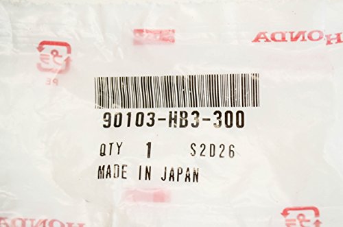 Honda 90103-Hb3-300 Bolt, Wheel (10X30)