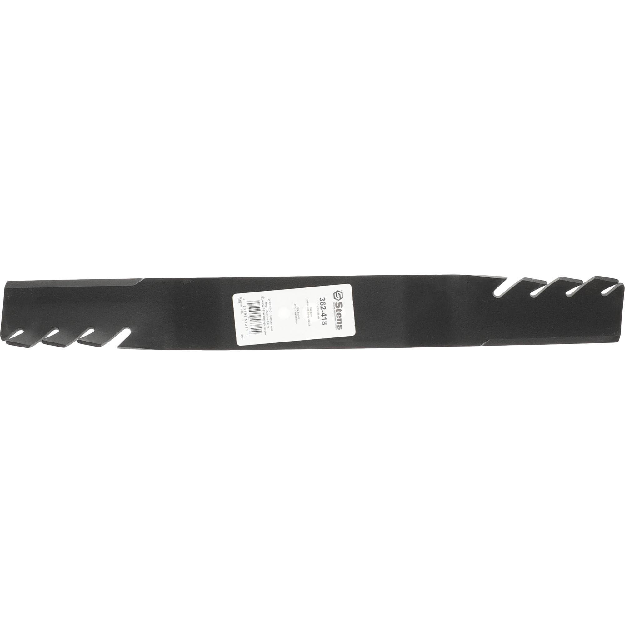 Stens 362-418 Toothed Blade Compatible with/Replacement for AYP 21" Walk Behind, Husqvarna Requires 3 for 61" Deck 165833, 175064, 176135, 189028, 406706, 406712, 532189028, 532406712, 594893001