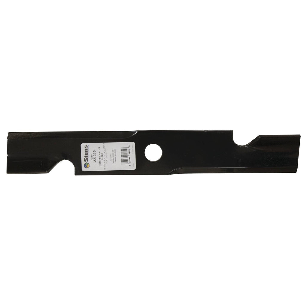 Stens Notched Air-Lift Blade 355-335 Compatible with/Replacement for: Exmark Next Lazer Z, Requires 3 for 48" Deck 103-6401, 103-6401-S