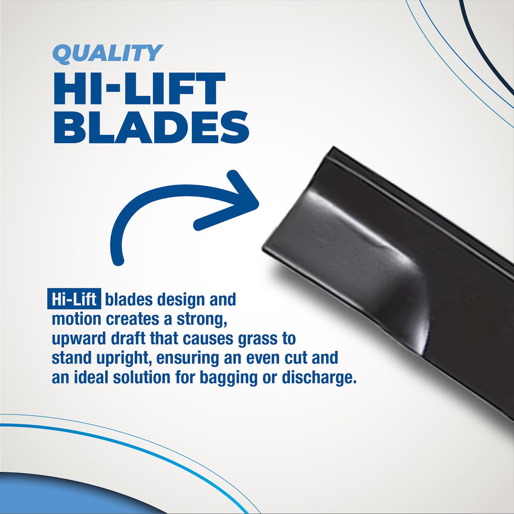 Stens 330-149 Hi-Lift Blade Replaces Husqvarna 539100340