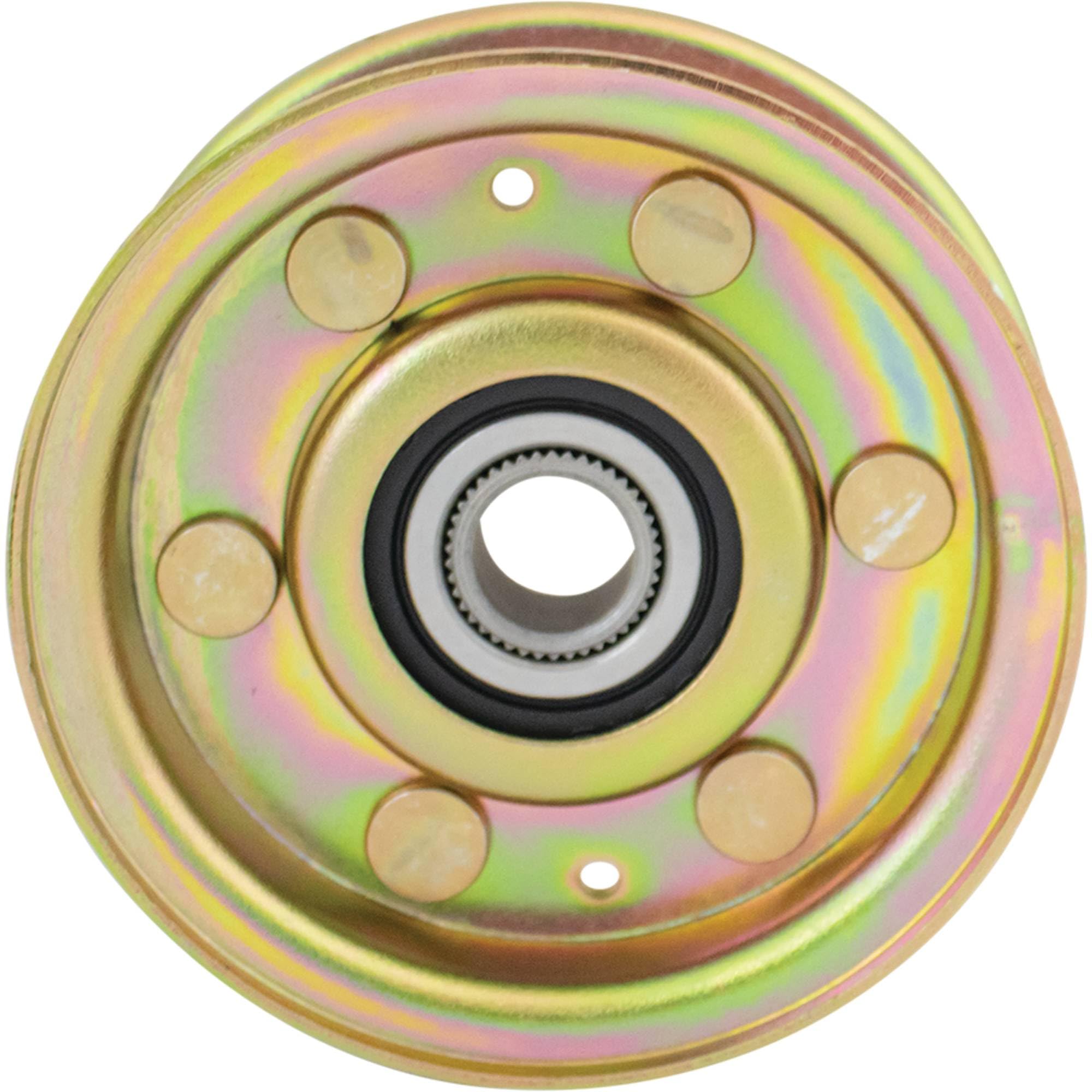 Stens 280-641 Flat Idler Compatible with/Replacement for Gravely Pro 150 Series 21409, 21409MA, 300920, 40223, 40223MA, 91179MA, 1024515M1, PT8649, 317726, PAL0368A 1 1/4" Height, 1/2" ID, 3 1/4" OD