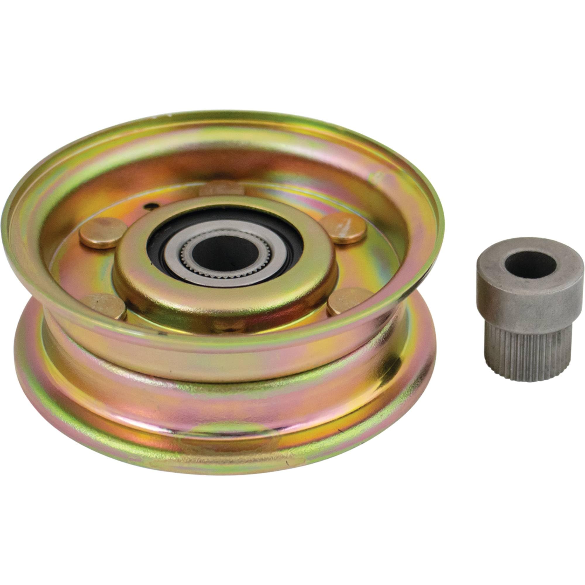 Stens 280-641 Flat Idler Compatible with/Replacement for Gravely Pro 150 Series 21409, 21409MA, 300920, 40223, 40223MA, 91179MA, 1024515M1, PT8649, 317726, PAL0368A 1 1/4" Height, 1/2" ID, 3 1/4" OD