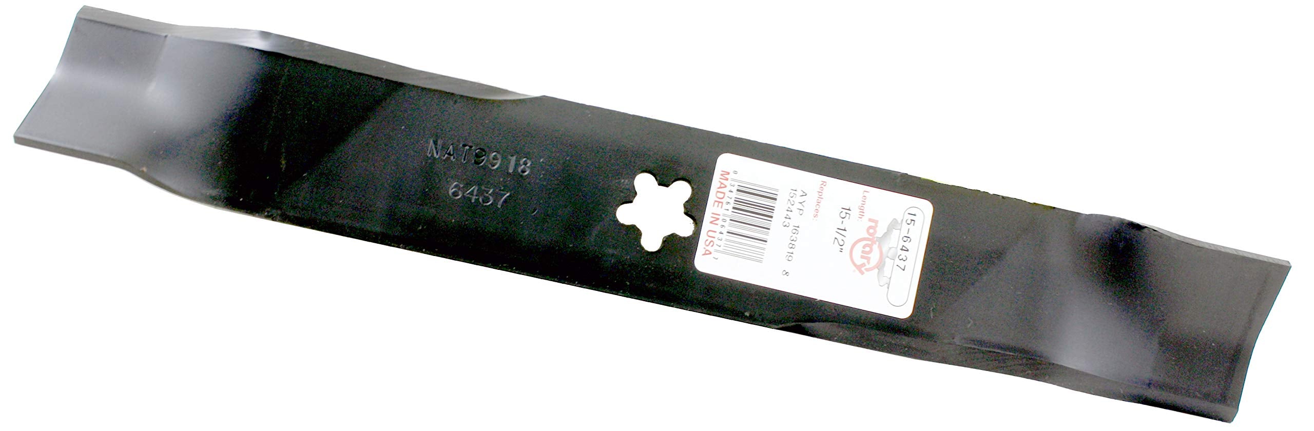 Rotary 15 1/2" 6437 Lawn Mower Blade - Aftermarket Replacement for: AYP #152443 Husqvarna 532 15 24-43