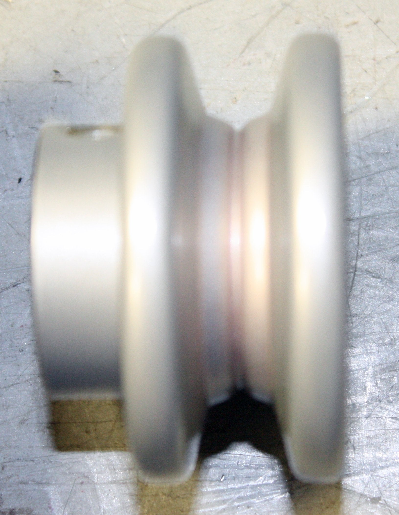 Rotary 752 2" Cast Steel V Idler Pulley P-306 5/8" CH 3/16" Keyway