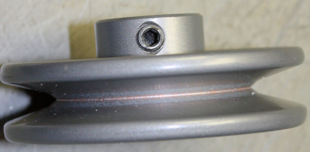 Rotary 765 3 1/2" Steel V Idler Pulley P-319 3/4" CH 3/16" Keyway