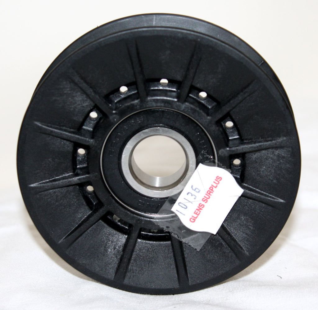 Rotary 10136 3 7/16" x 1/2" Composite V-Idler V Belt Pulley