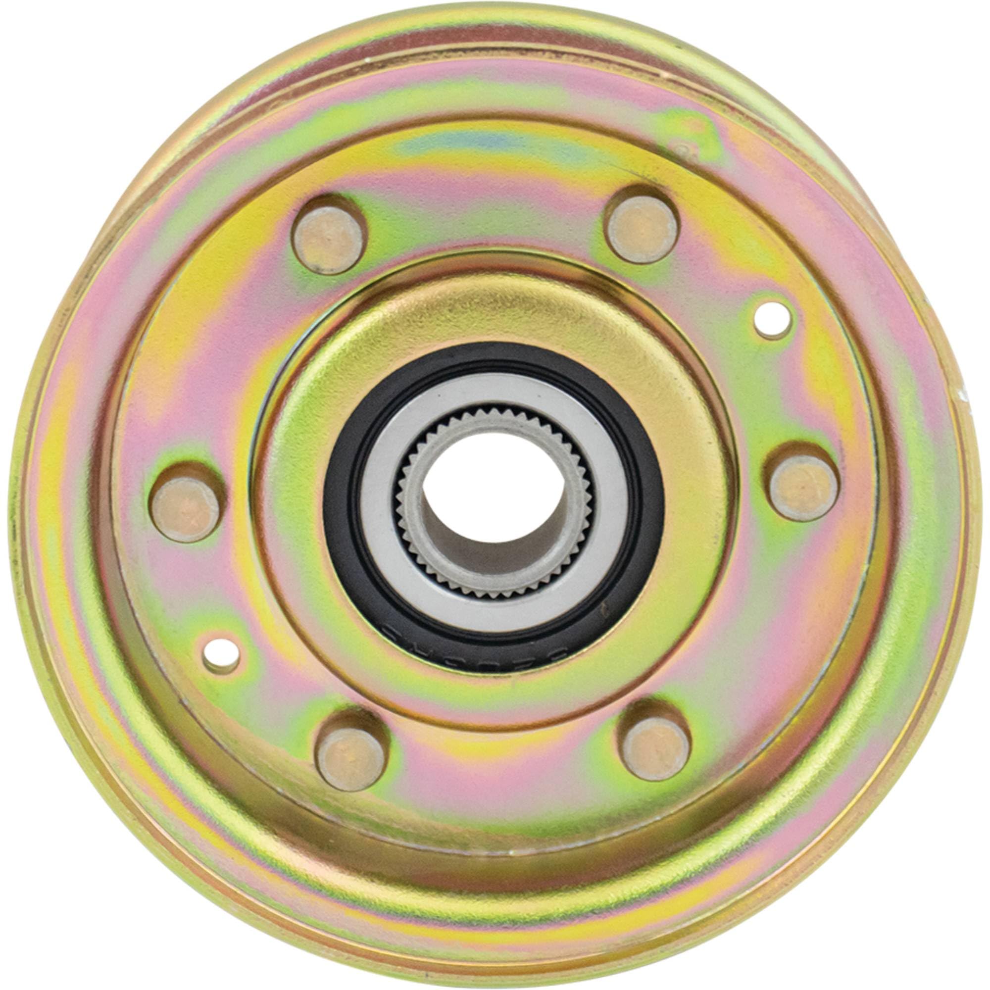 Stens 280-641 Flat Idler Compatible with/Replacement for Gravely Pro 150 Series 21409, 21409MA, 300920, 40223, 40223MA, 91179MA, 1024515M1, PT8649, 317726, PAL0368A 1 1/4" Height, 1/2" ID, 3 1/4" OD