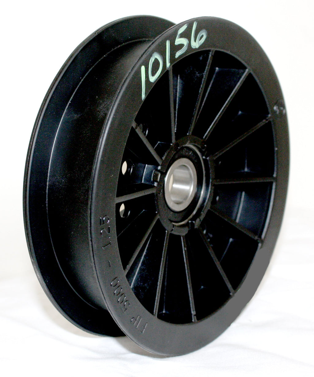 Rotary #10156-5" x 1 1/4" x .669" Bore Composite Flat Idler Pulley
