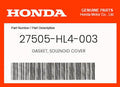 HONDA OEM SOLENOID GASKET, PART NUMBER: 27505-HL4-003