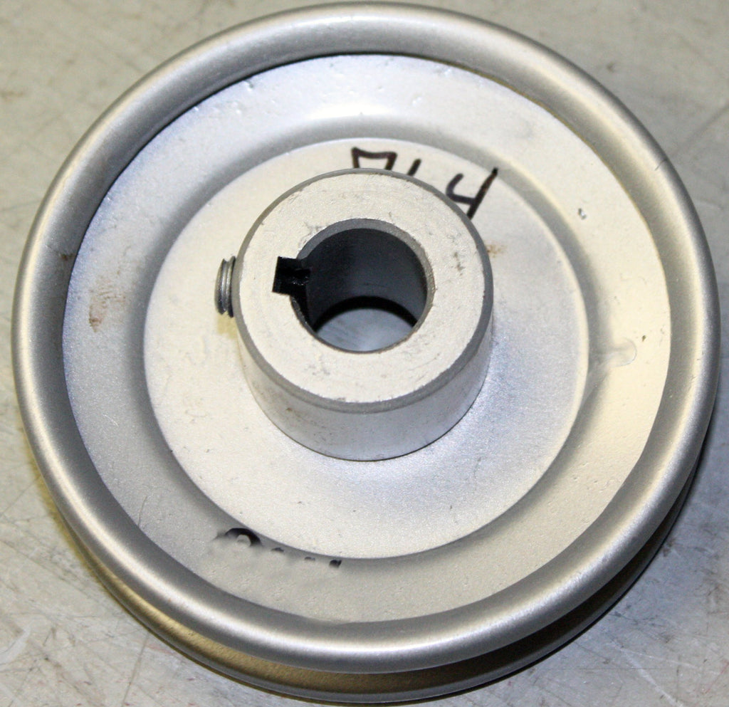 Rotary 764 3 1/2" Steel V Idler Pulley P-318 5/8" CH 3/16" Keyway