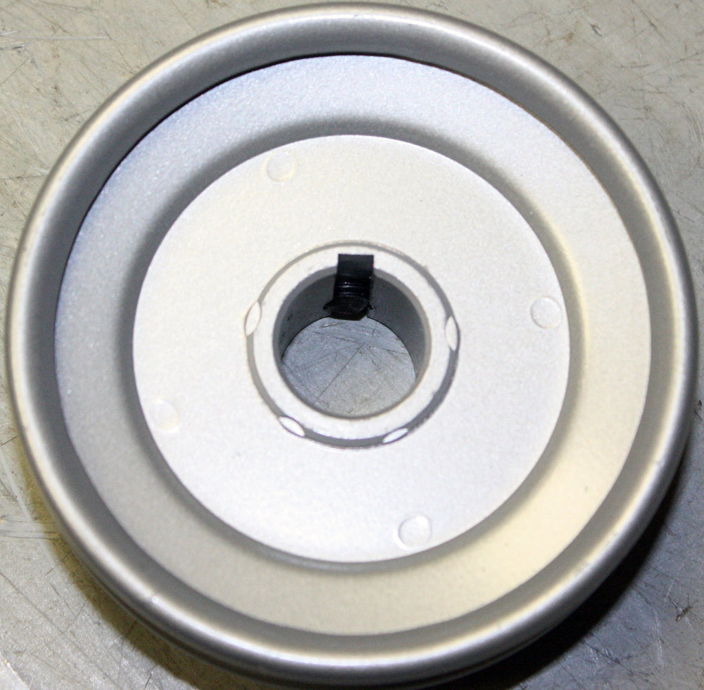 Rotary 765 3 1/2" Steel V Idler Pulley P-319 3/4" CH 3/16" Keyway