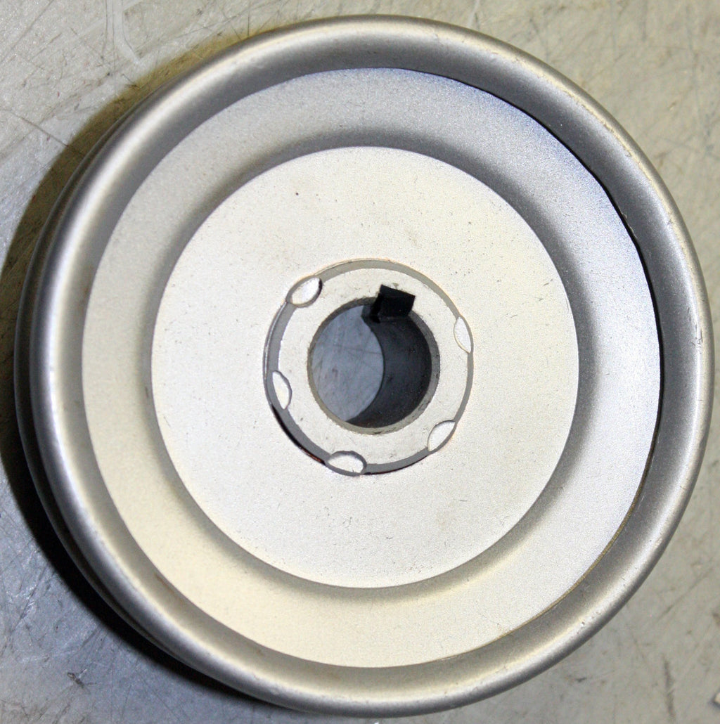Rotary 764 3 1/2" Steel V Idler Pulley P-318 5/8" CH 3/16" Keyway