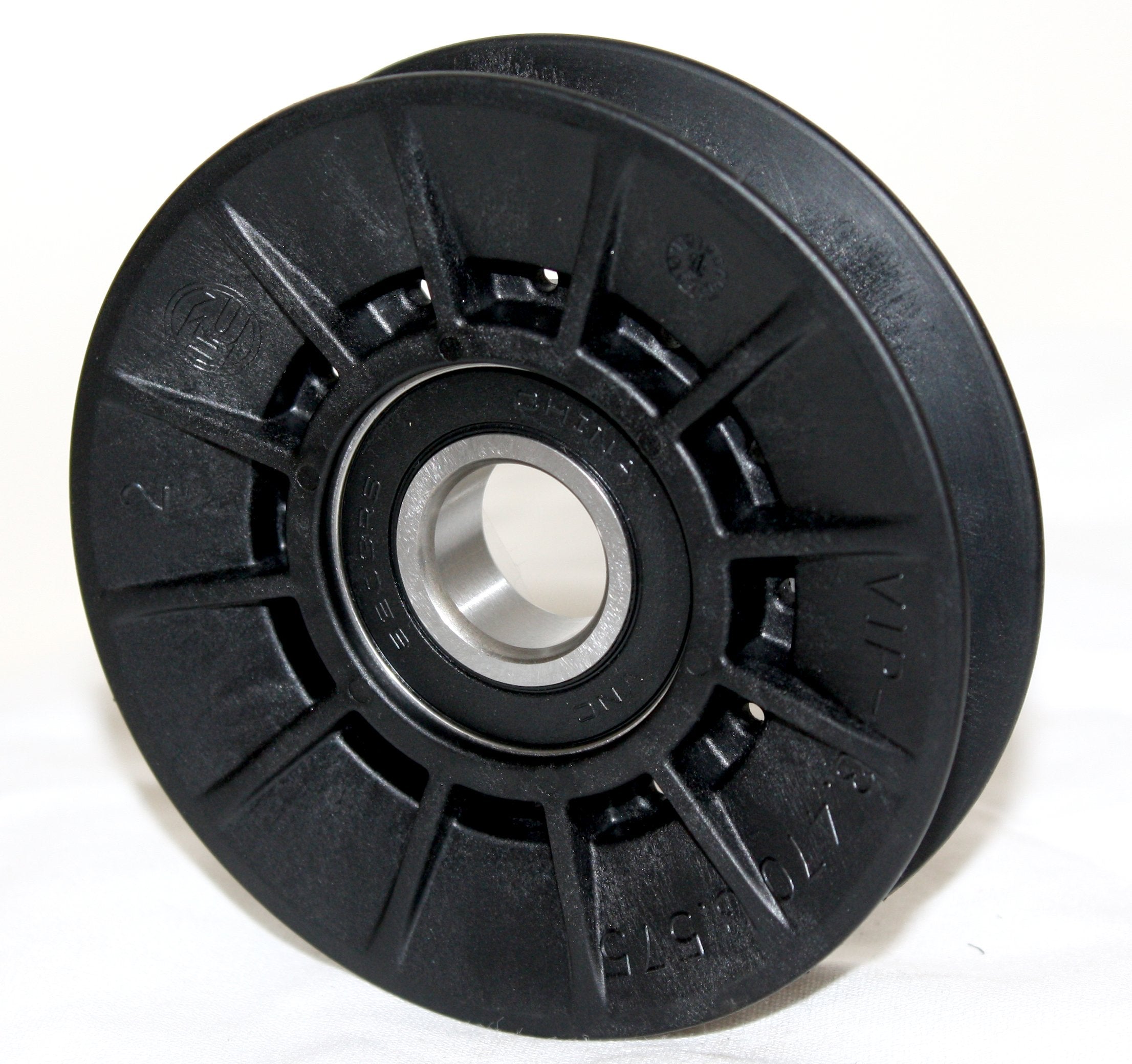 Rotary 10136 3 7/16" x 1/2" Composite V-Idler V Belt Pulley