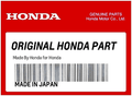HONDA FENDER SETTING NUT, PART NUMBER: 84601-HM7-000